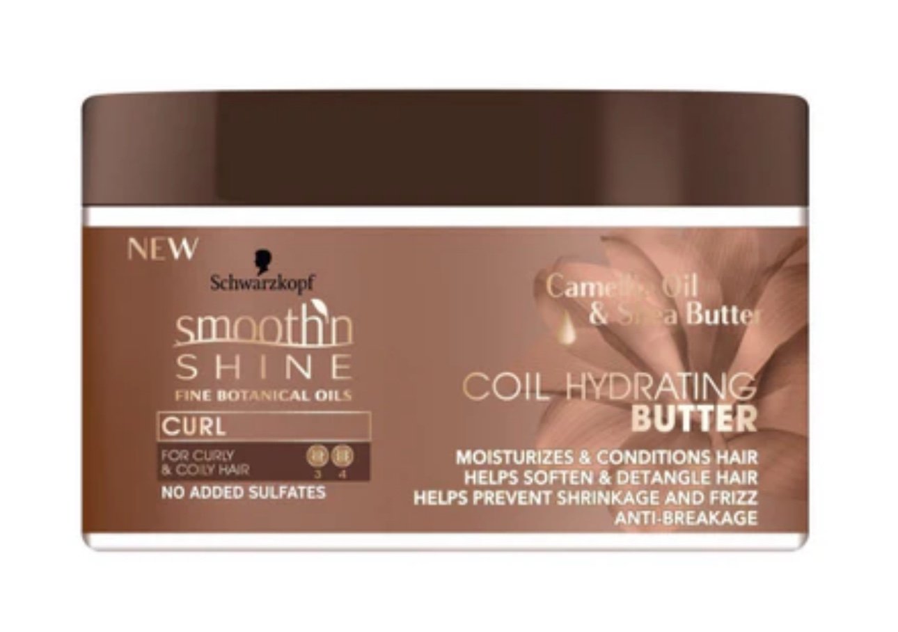 SCHWARZKOPF SMOOTH N SHINE CAMELLIA & SHEA BUTTER CURL DEFINING GEL 10.5oz