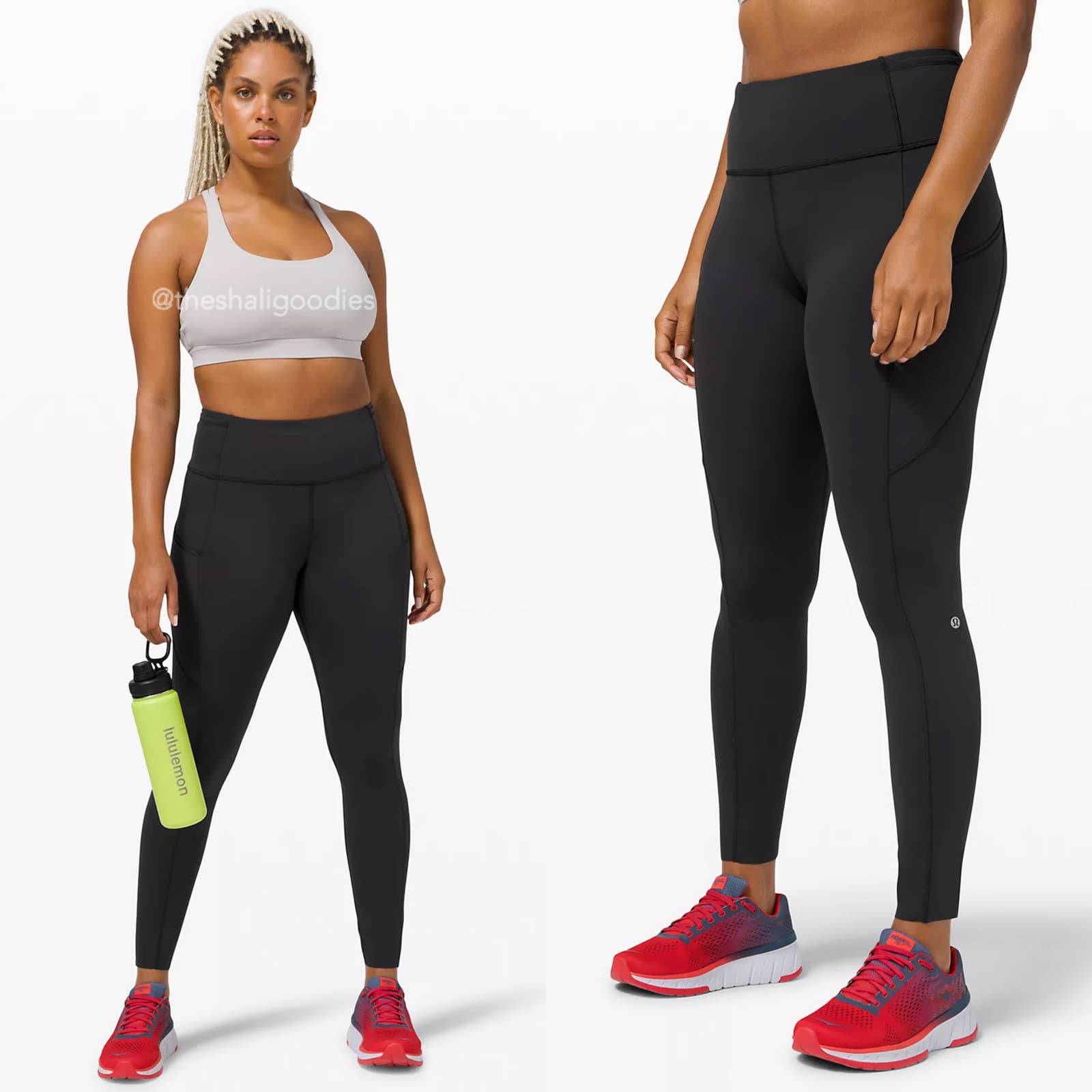 LULULEMON Fast and Free HR Tight 28 Black Pants