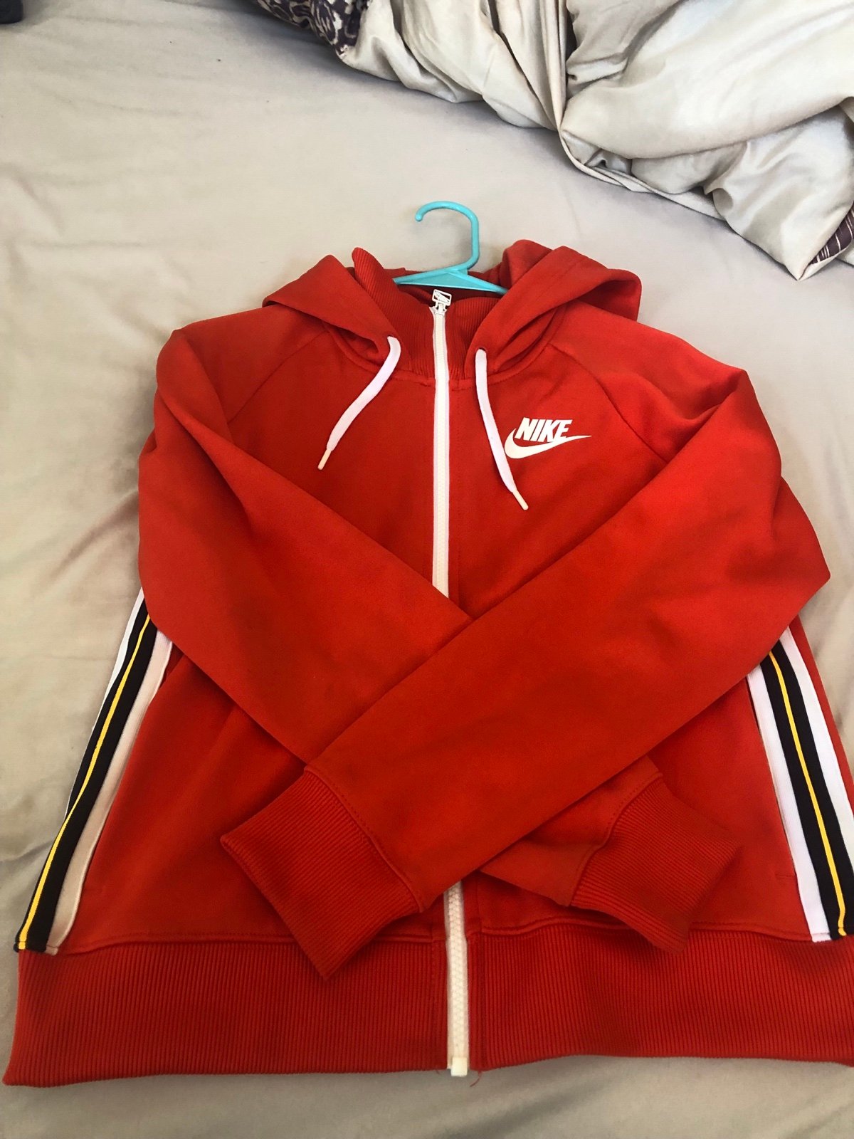 Vintage Nike Track Jacket With Hood.