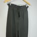 GSTQ Waven Bungee Pant Relaxed Fit Stretch Minimalist Women's XS Grey New