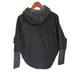 ALO Teddy Sweatshirt Hoodie Gray Oversized Pullover Size XSmall