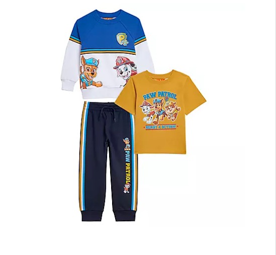 3 Piece Paw Patrol Jogger Set Boys Size 3T