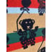Vintage Crown Crafts Blanket Teddy Bear Reversible Yugoslavia Balloons Vuteks Bl