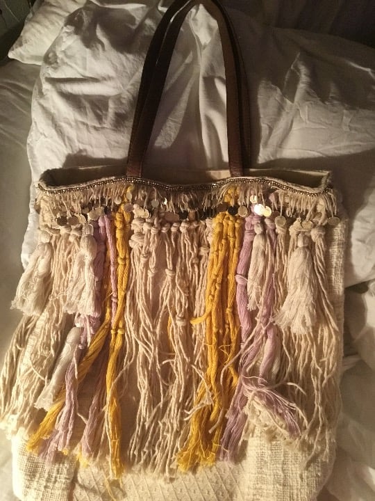 Anthropologie Jasper & Jeera Tote Purse