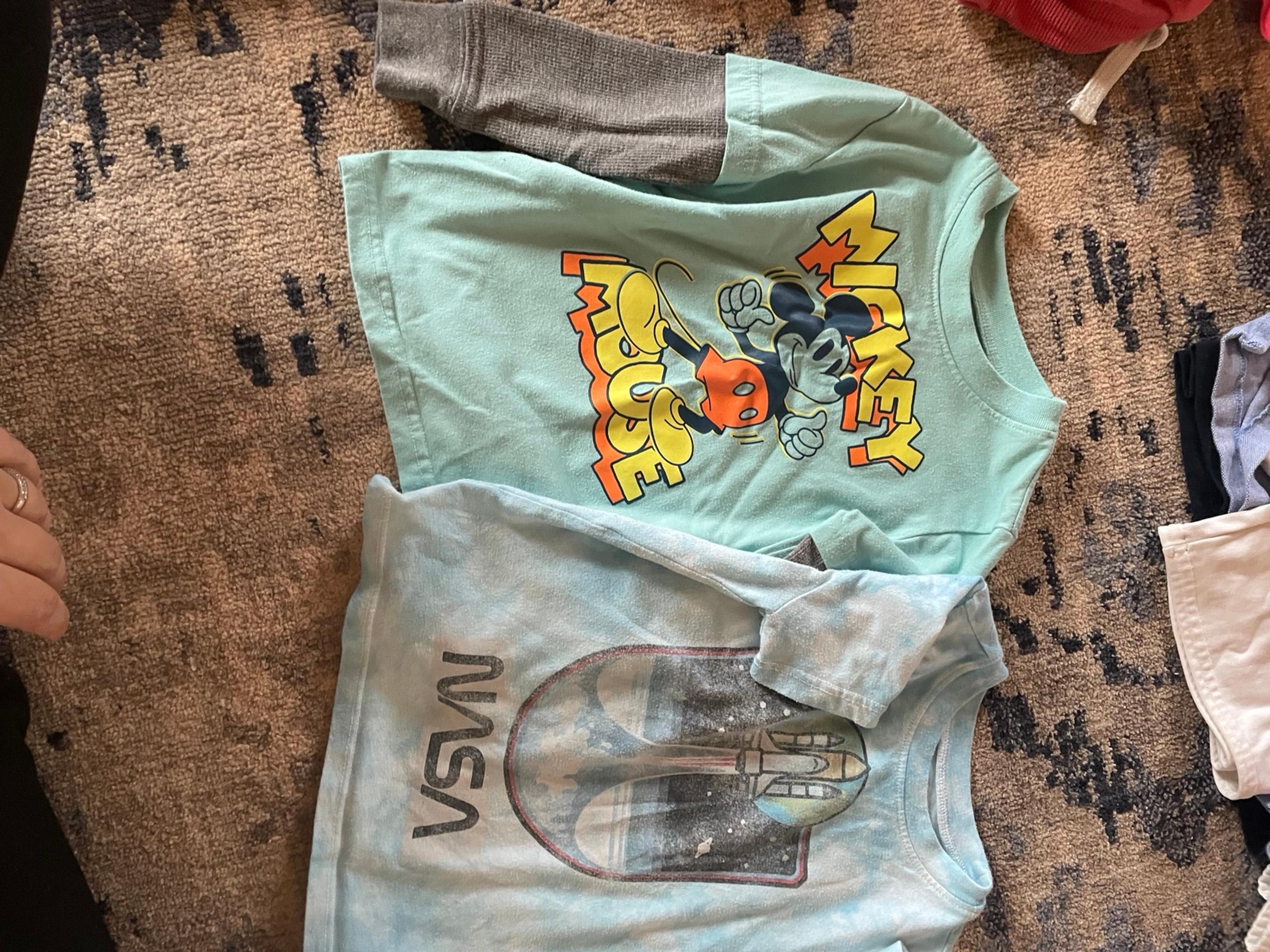 Mickey and nasa set