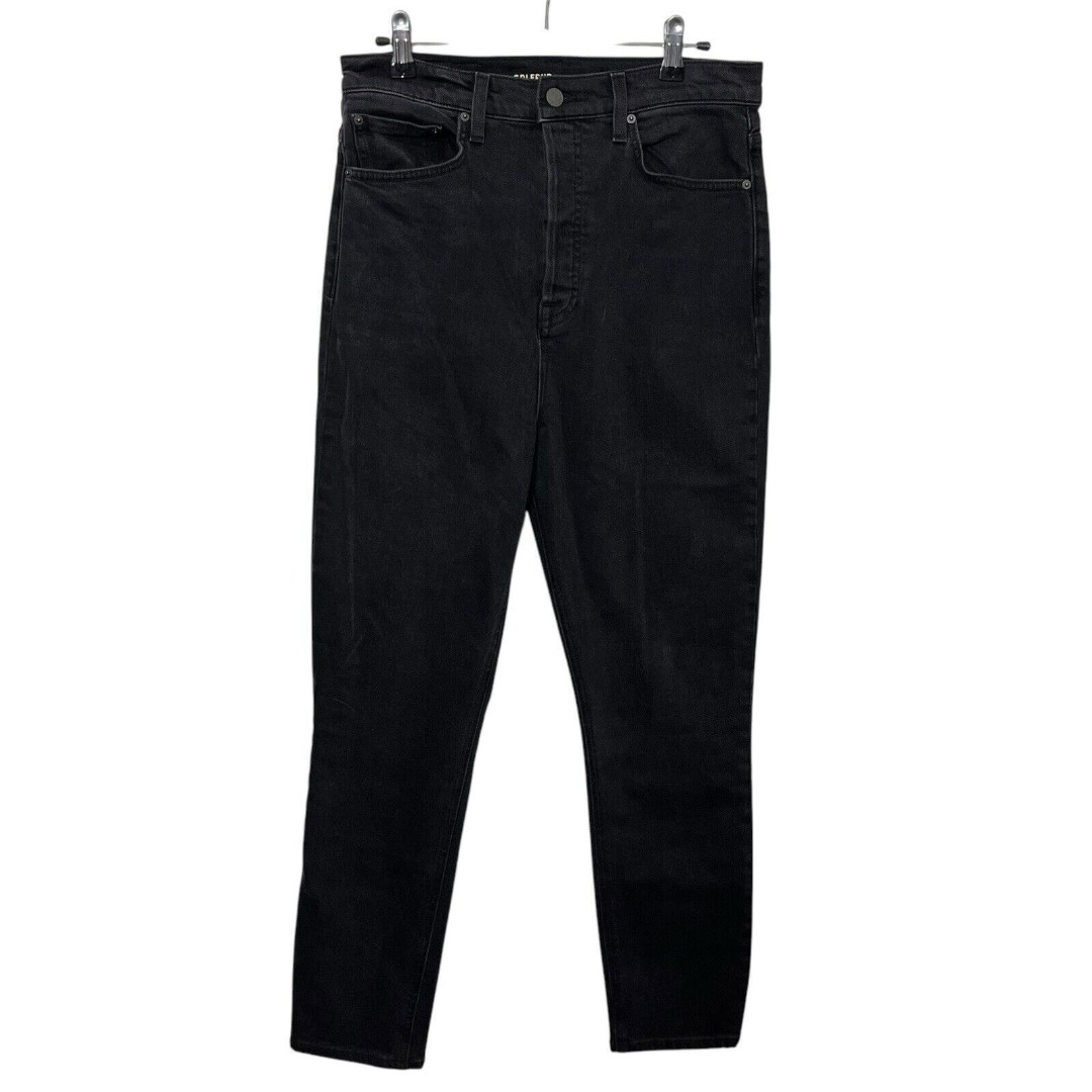 GRLFRND Piper Super High Rise Stretch Slim Jeans Hollywood Heights Black Size 29