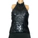 Rare Deadstock Playboy Sequin Halter Top