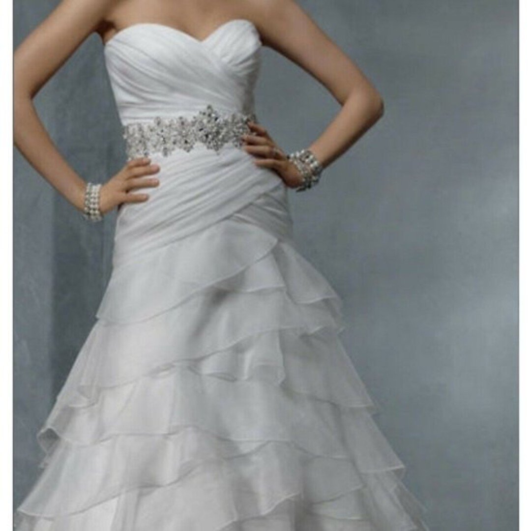 NWT Alfred Angelo 2314 Bridal Wedding Dress Gown (16W) + KeepSafe Display Box