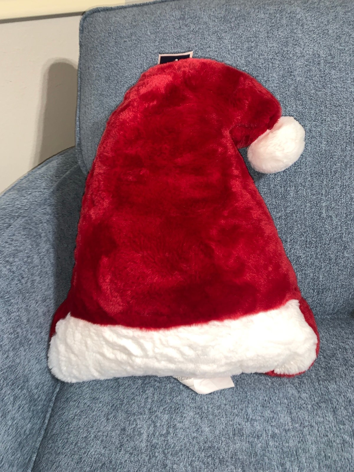 Red Santa Hat Christmas Holiday Pillow
