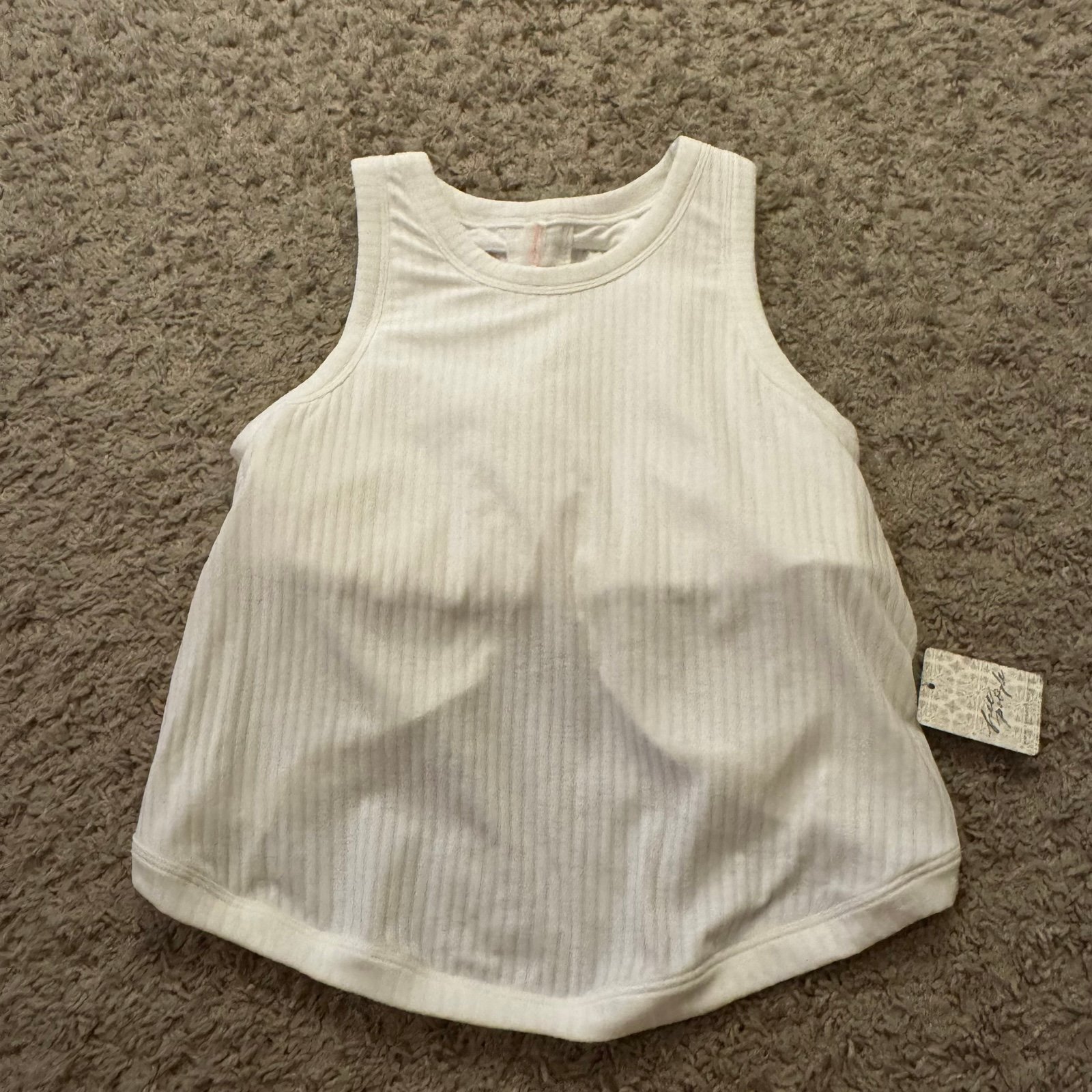 Women’s Free People Movement Comeback Scoop Neck Sleeveless Twist Back Tank Top