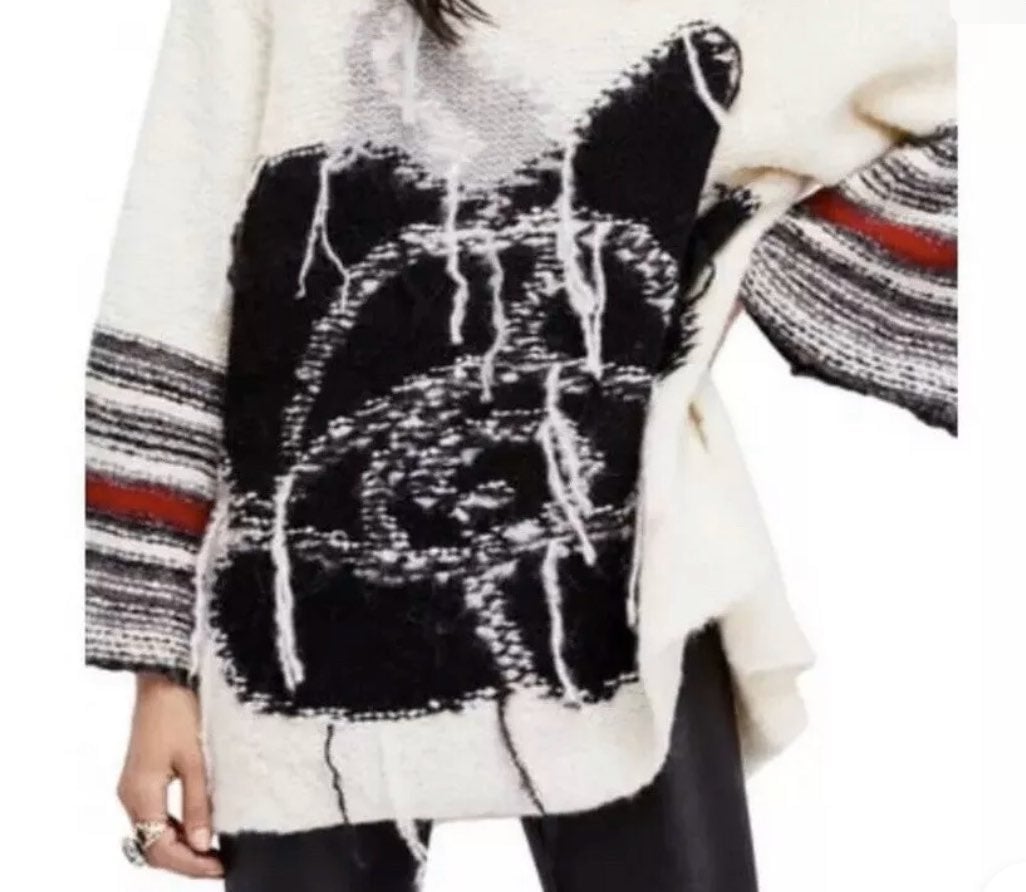 Free People Last Rose Sweater Size S