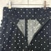 Marlie Long Flare Skirt, Dot Pattern, Linen Blend, Size 9