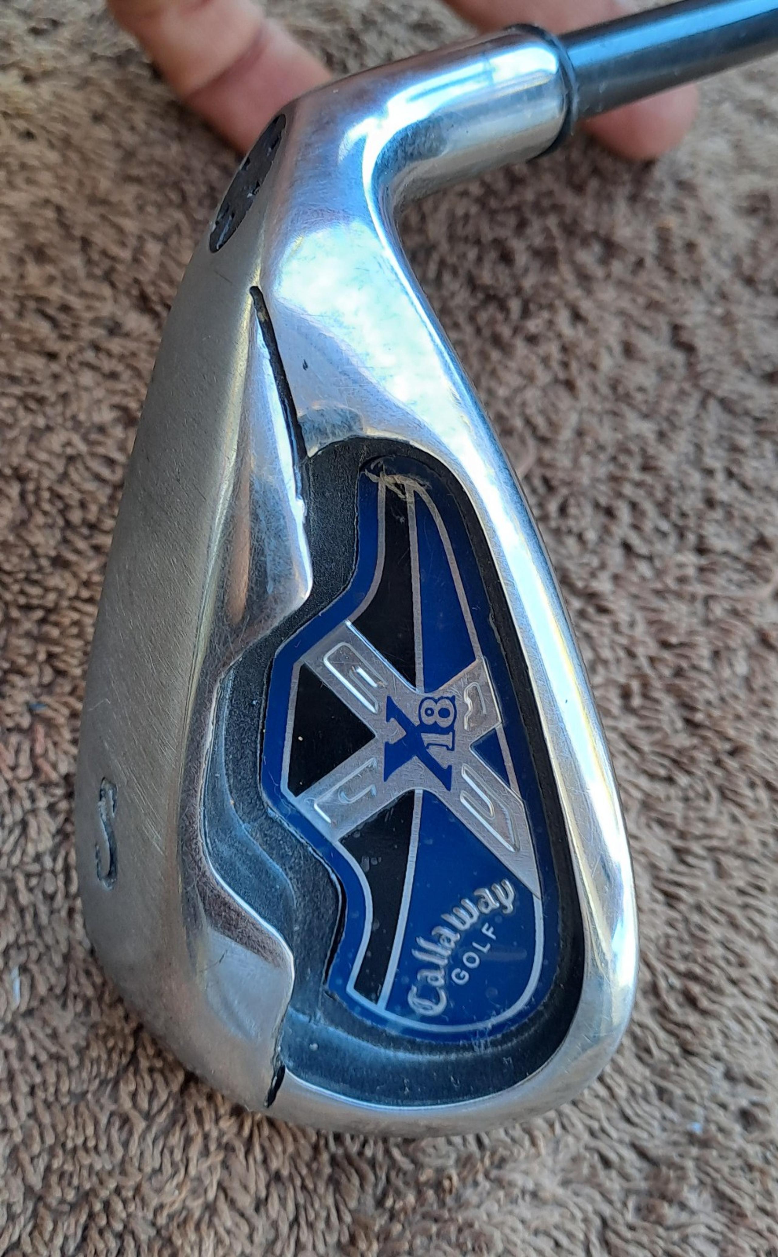 Golf Club CALLAWAY X18 S SAND WEDGE RIGHT H Graphite R Regular Flex See Pictures