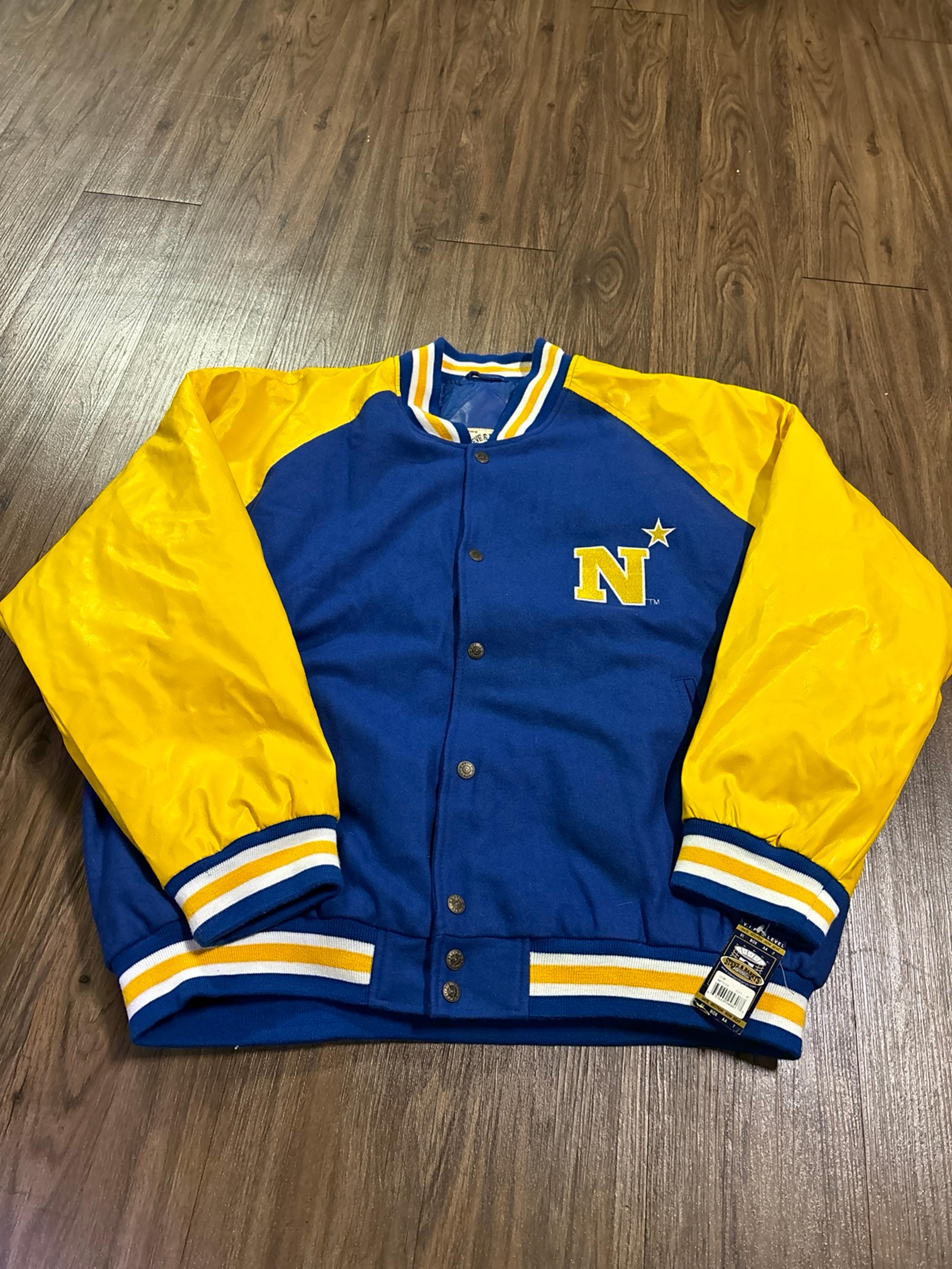 NWT Steve & Barrys Navy Midshipmen VintageVarsity Jacket