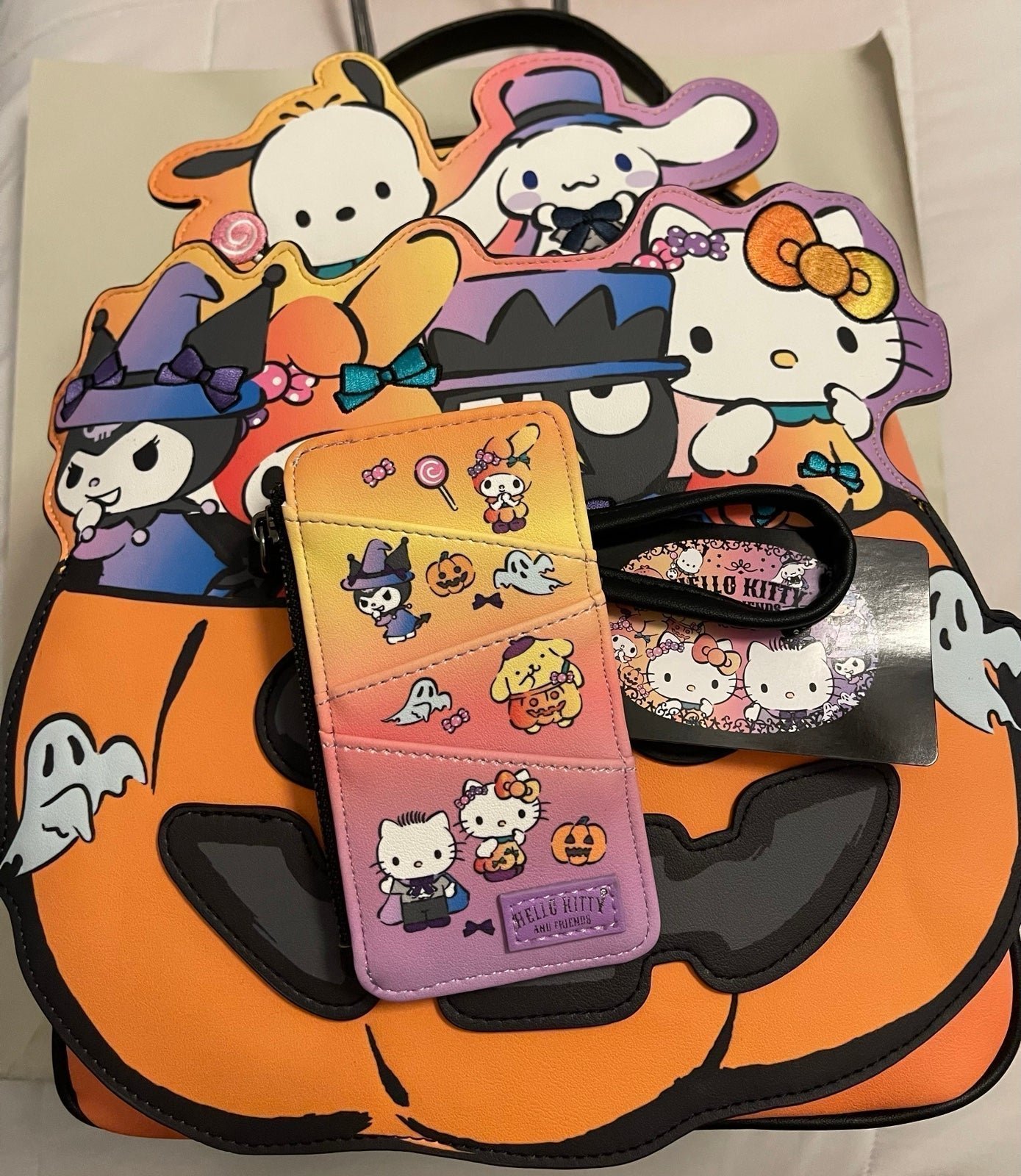 Hello Kitty and Friends Halloween Backpack and Wallet