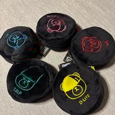 K-POP Idol Character Pouch 5-Piece Set