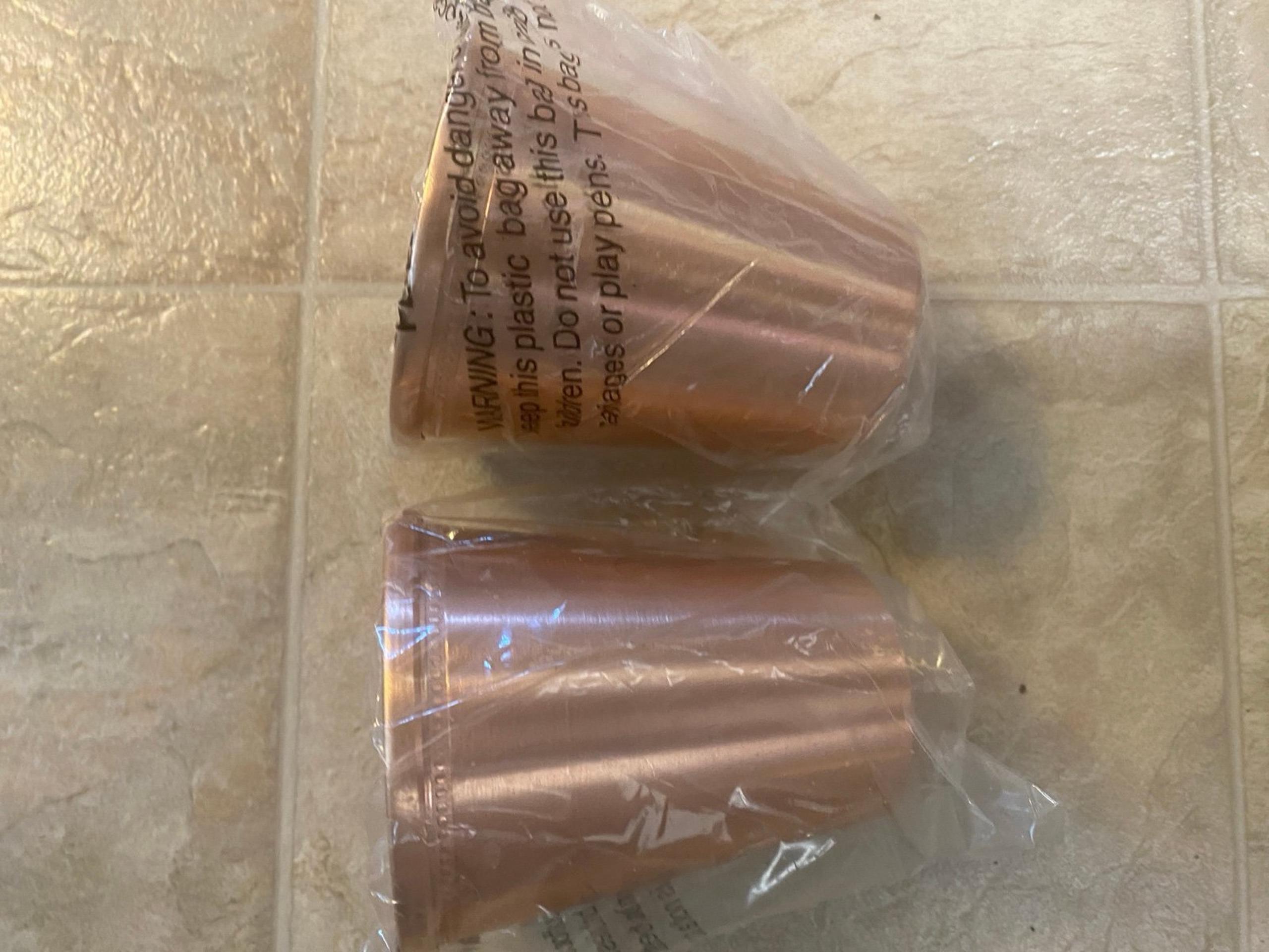 Woodford Reserve Copper Shot Whiskey Drink Cups 2