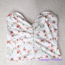 New! Beth Richards GIA top floral print, size M