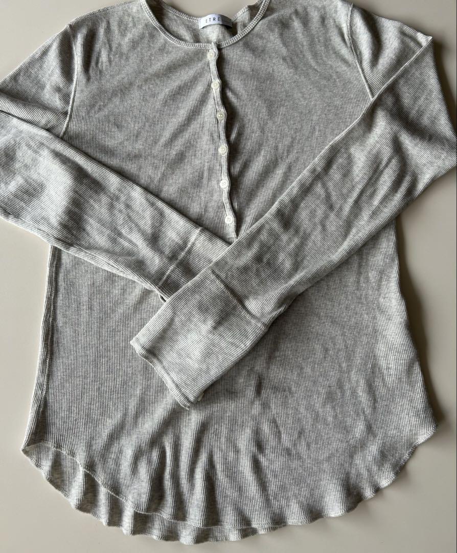 ETRE TOKYO Aucot Teleco Henley Neck Tops