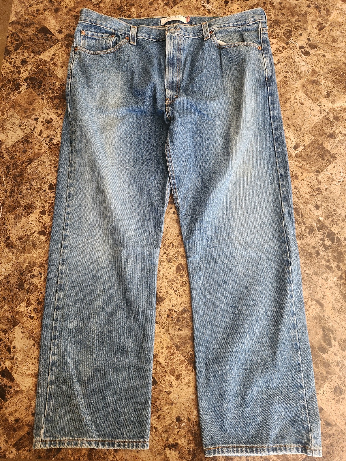 Levis 505 Regular Fit Jeans 42x30