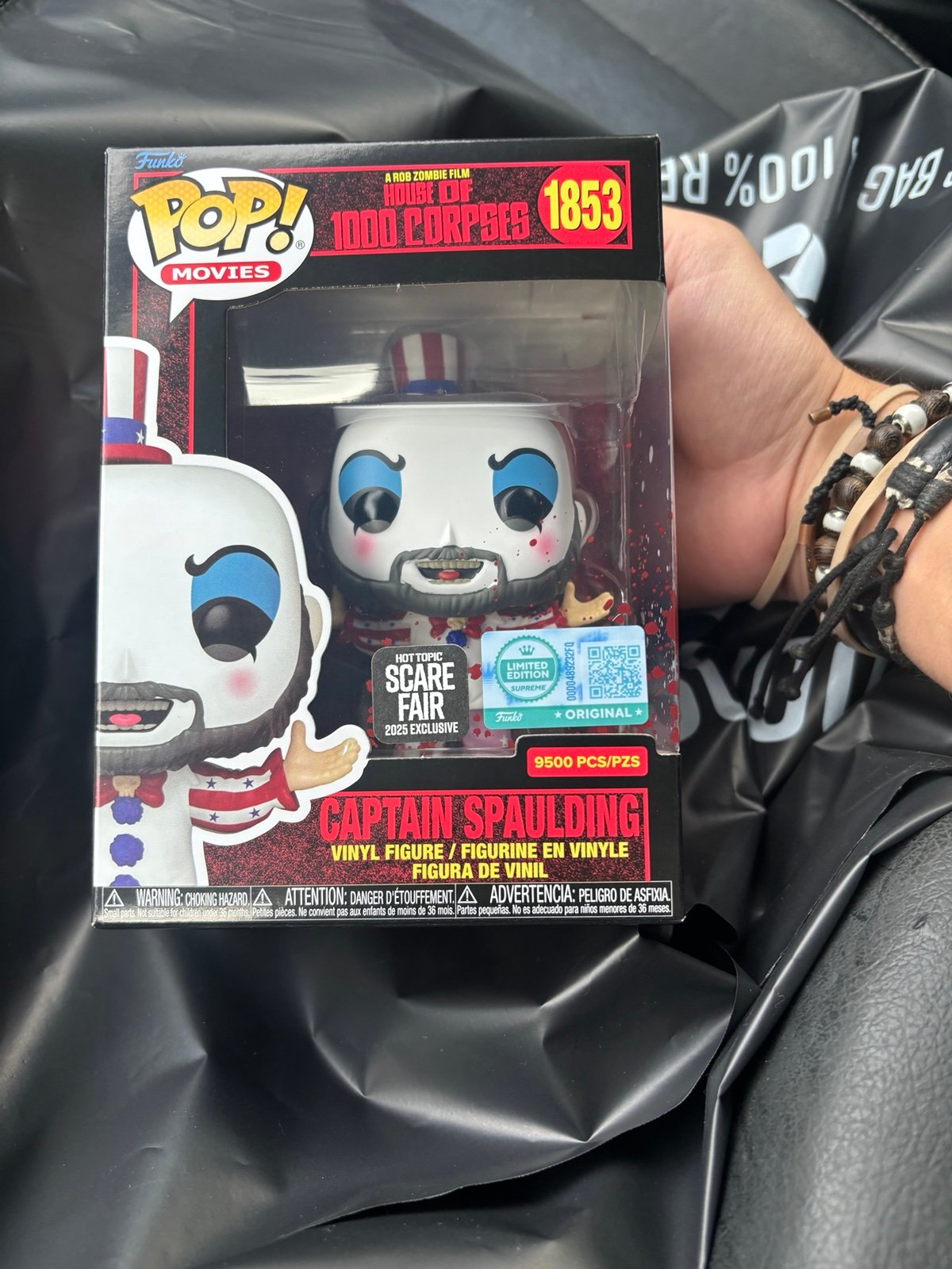 “Captain Spaulding” Limited Edition 9500PCS Hot Topic Scare Fair Exclusive!