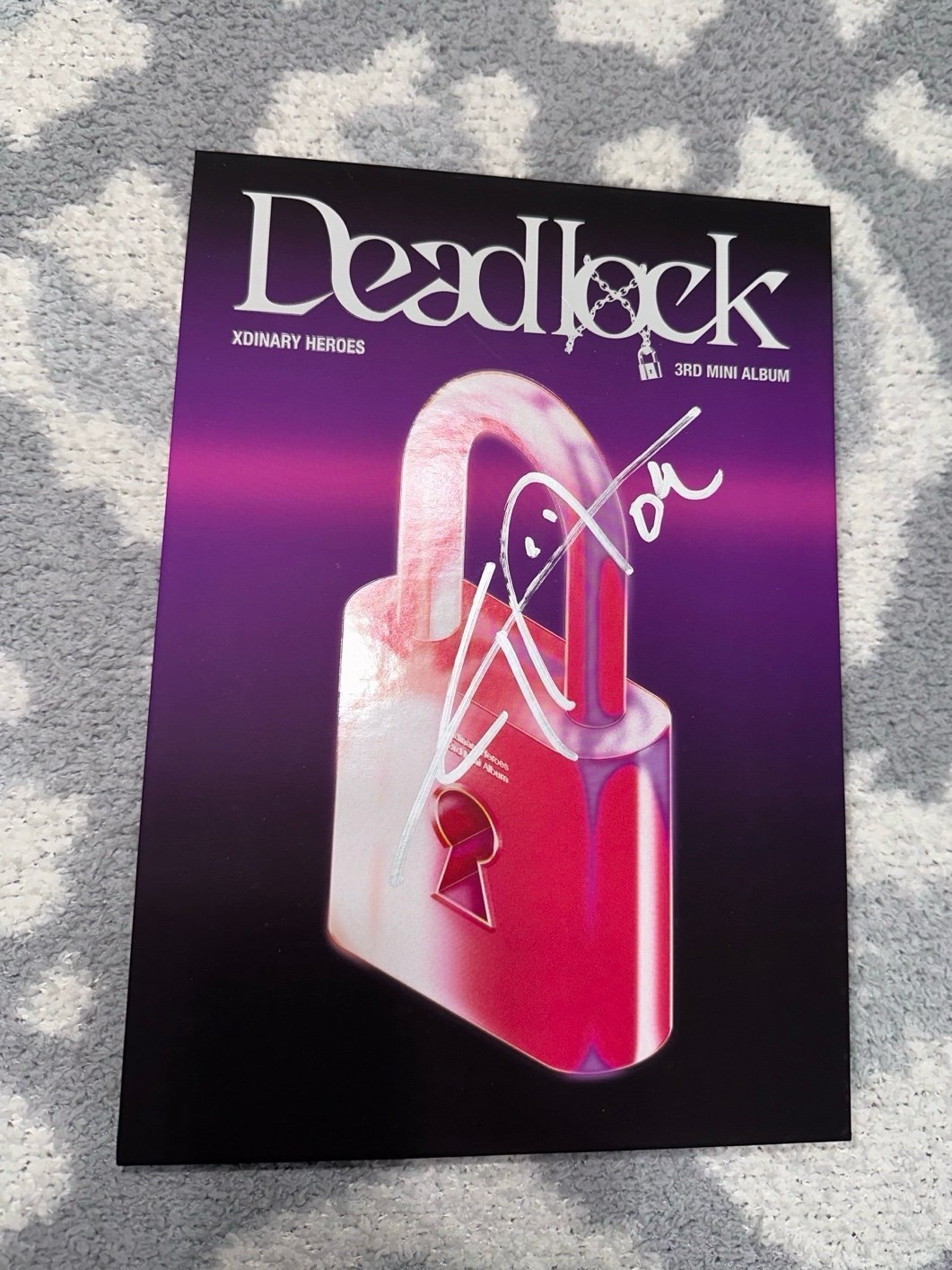 Xdinary Heroes Deadlock Signed Gaon Album