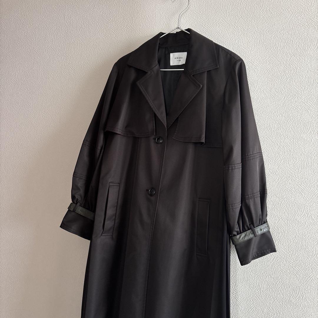 登場! Ameri BALLOON SLEEVE PLEATS TRENCH ジャケット・アウター