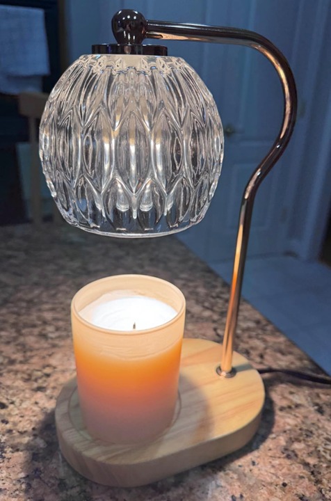 Candle Warmer Lamp with Timer Electric Candle Warmer Light for Bedroom