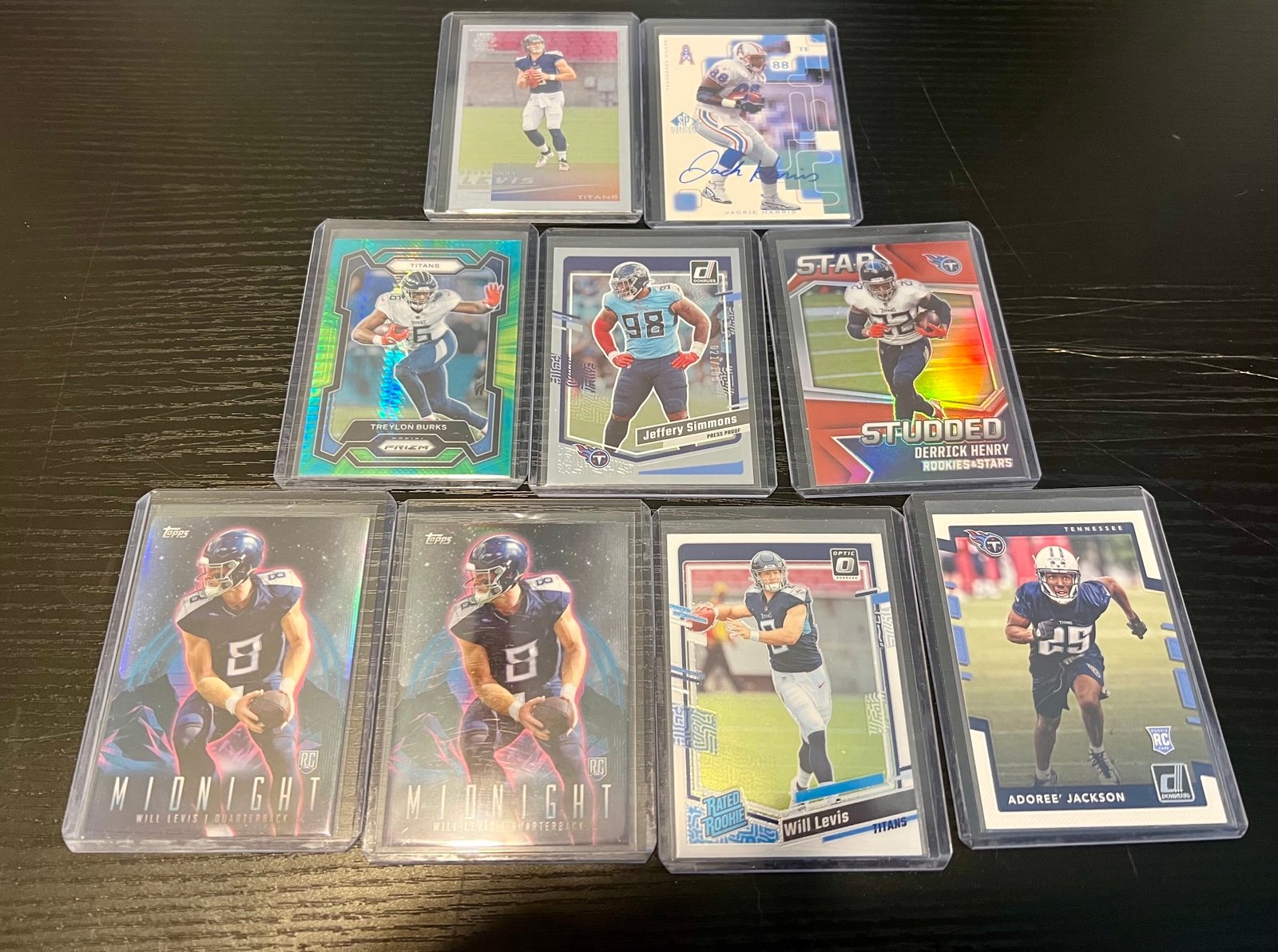 Tennessee Titans Team 100+ card Lot - RC's, RC Parallels Vet Inserts & Parallels