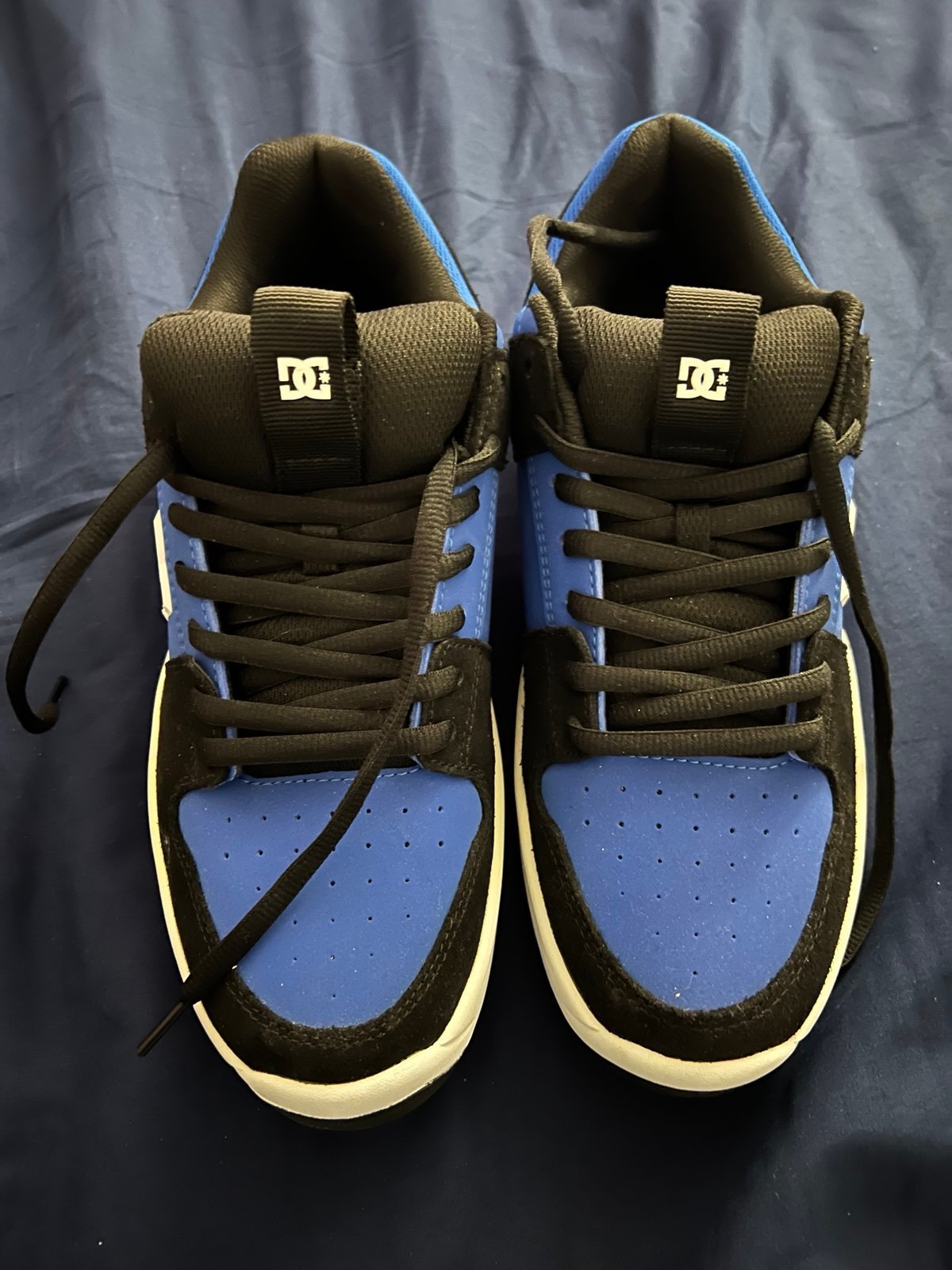 11 1/2 Blue DC Men’s Shoes