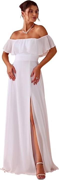 Off Shoulder Maxi Dress