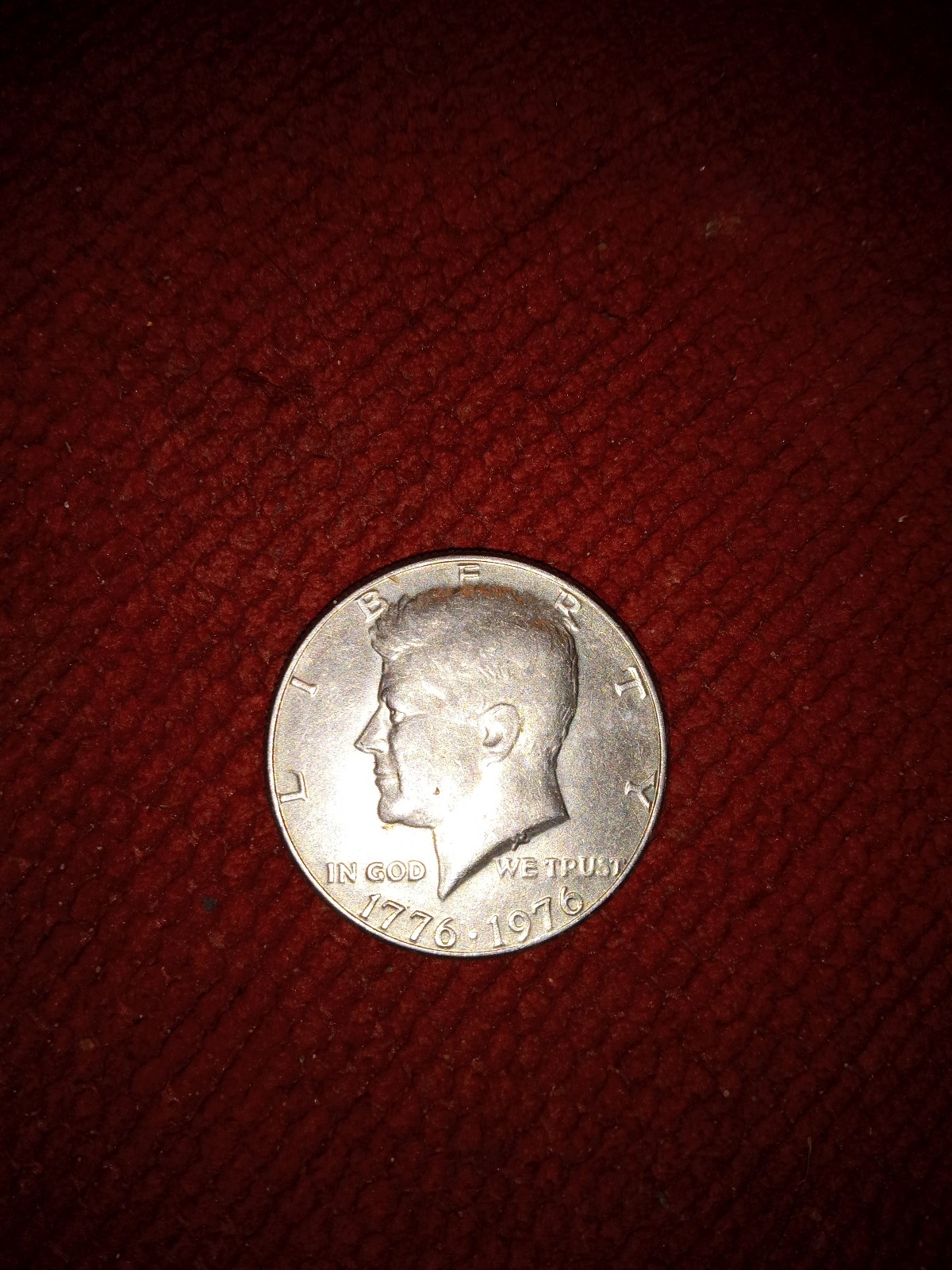 Bicentennial jfk coin