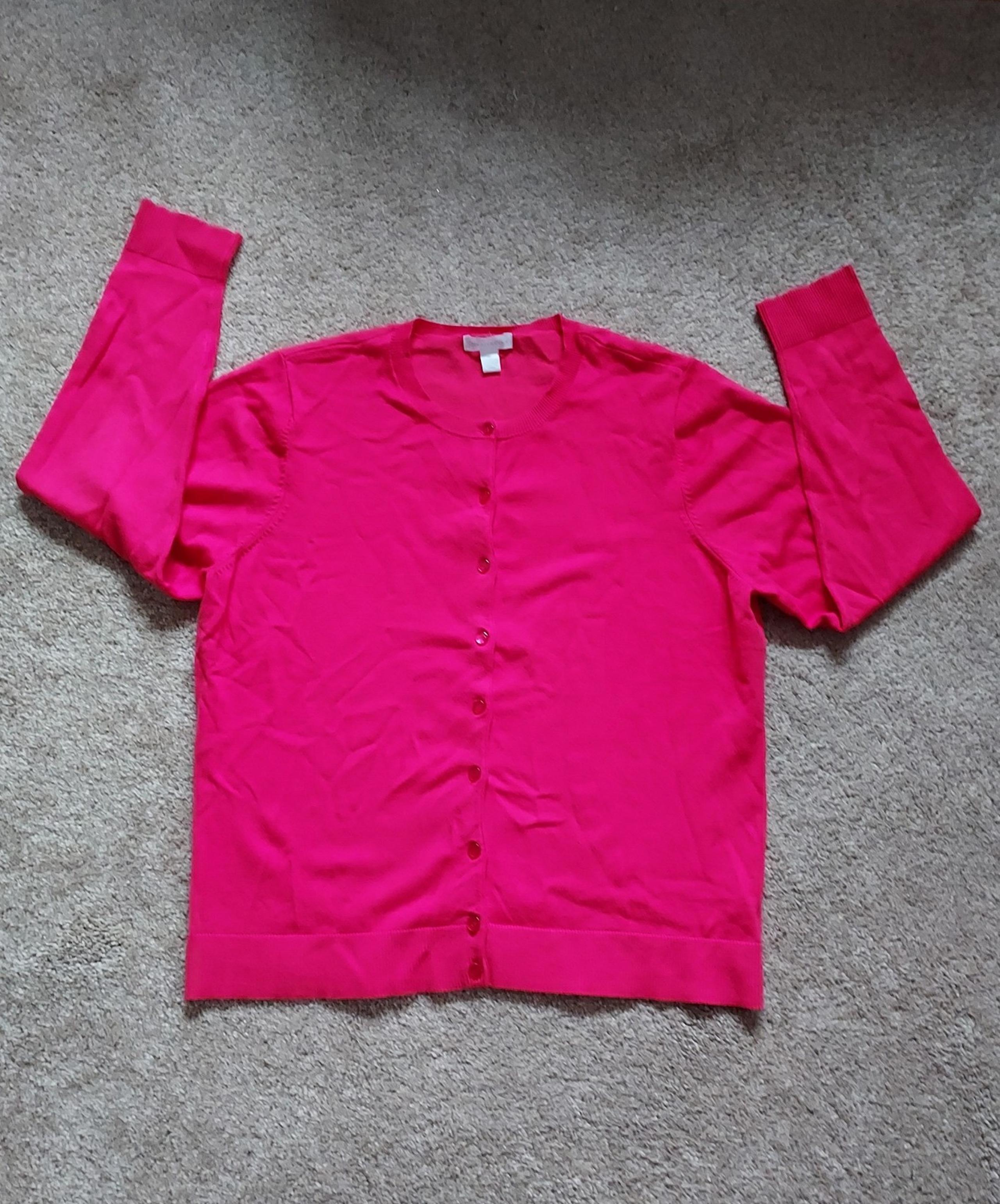 Womens Charter Club Button Front Lightweight Sweater XL