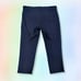 Betabrand L Dress Yoga Pants Women's navy Blue Cropped Ponte