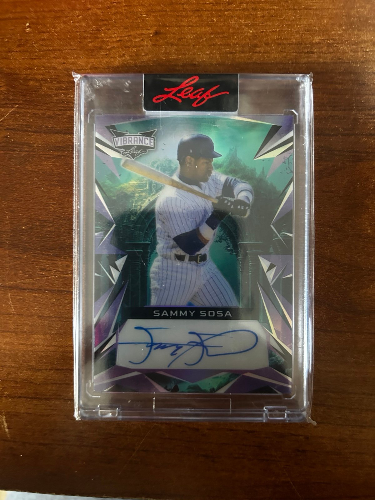 Cubs Sammy Sosa Autograph Card 1/5