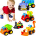 Construction Toy Vehicles / Friction-Powered Small & Exquisite Pocket Trucks