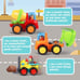 Construction Toy Vehicles / Friction-Powered Small & Exquisite Pocket Trucks