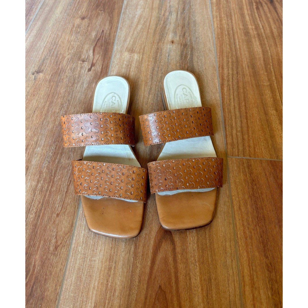 Gianni Sergna Capri Handmade Sandals, Size 37