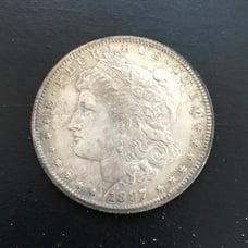 Scarce Date ~ 1887-S Morgan Silver Dollar