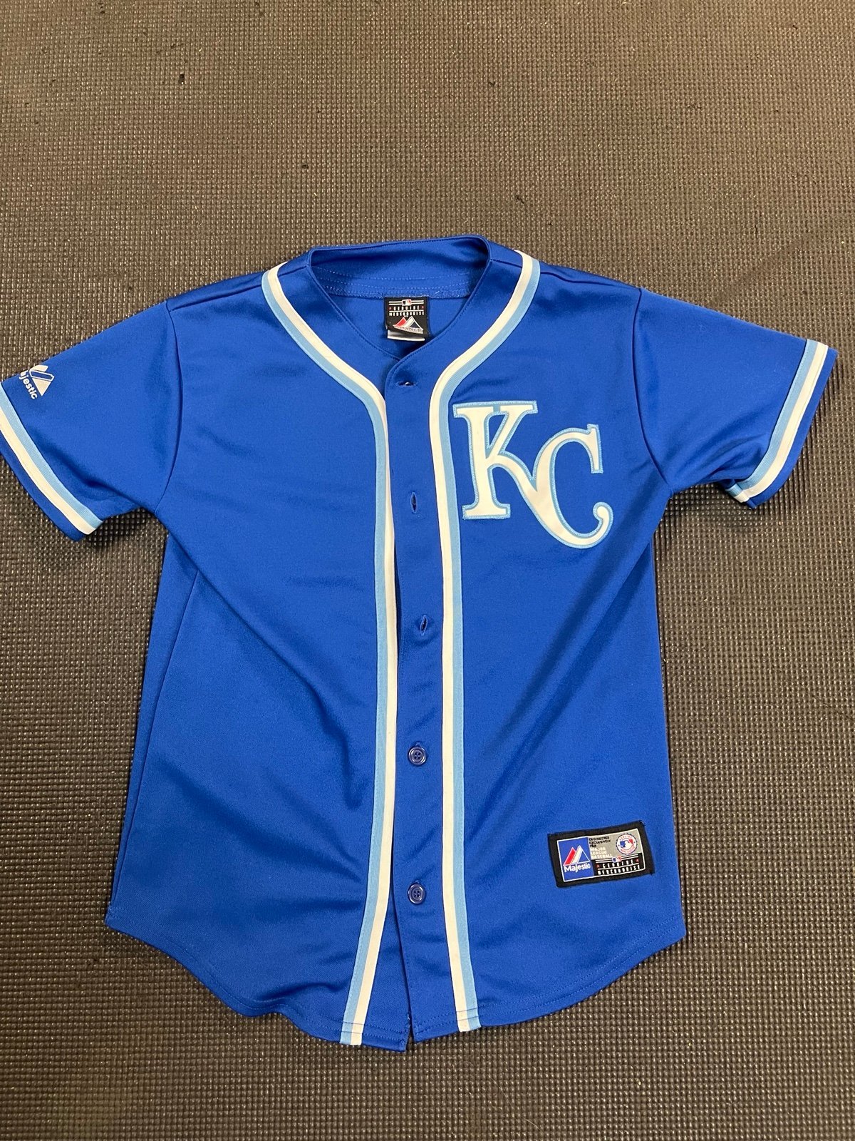 KC Royals kids baseball jersey Gordon