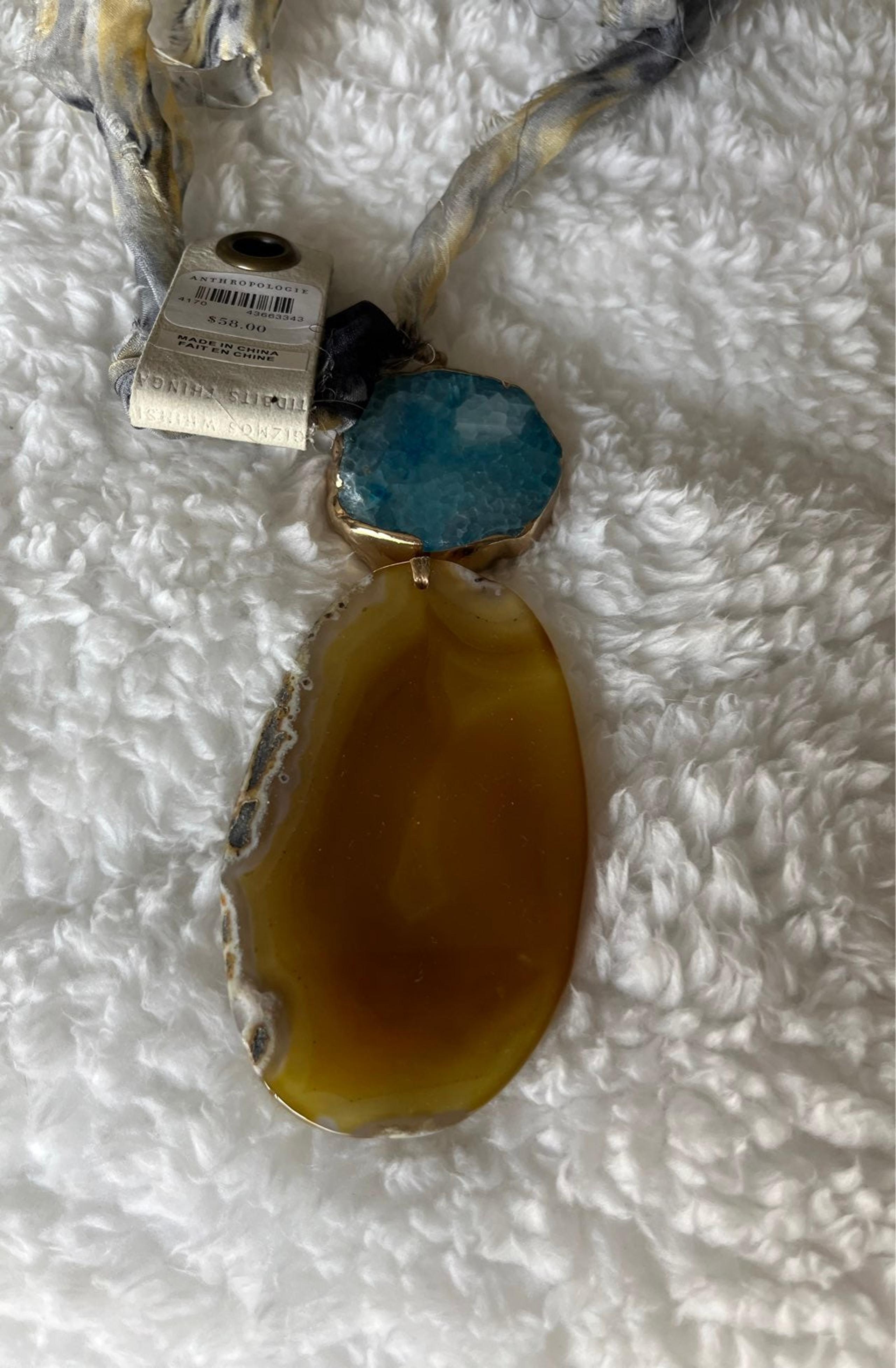 Bohemian agate necklace