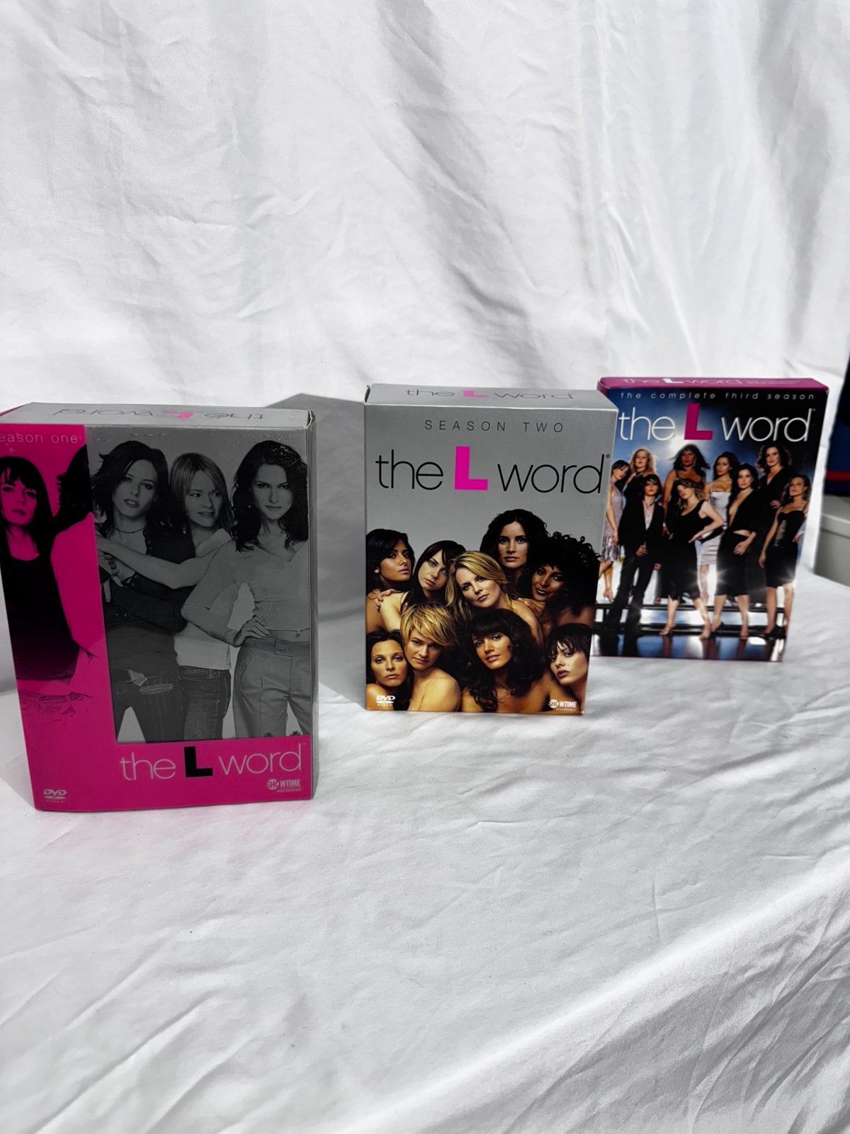 The L Word: Season One, Season Two e the Complete Third Season (DVD, 2006)(A08)