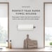 Perfect Tear Patented Wall Mount Paper Towel Holder 14-Inch, Silver