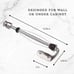 Perfect Tear Patented Wall Mount Paper Towel Holder 14-Inch, Silver