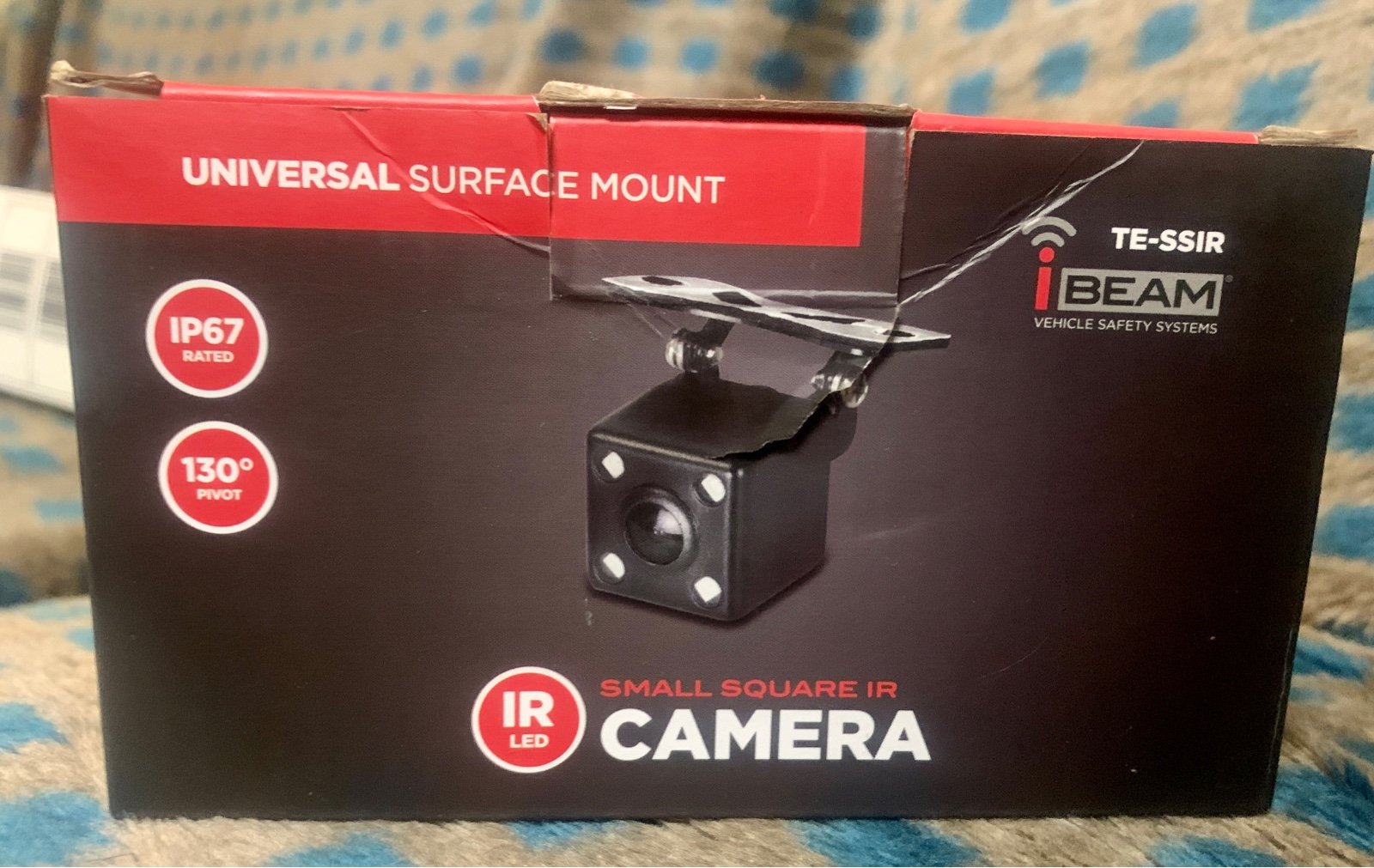 Small square IR LED VEHICLE CAMERA NEW
