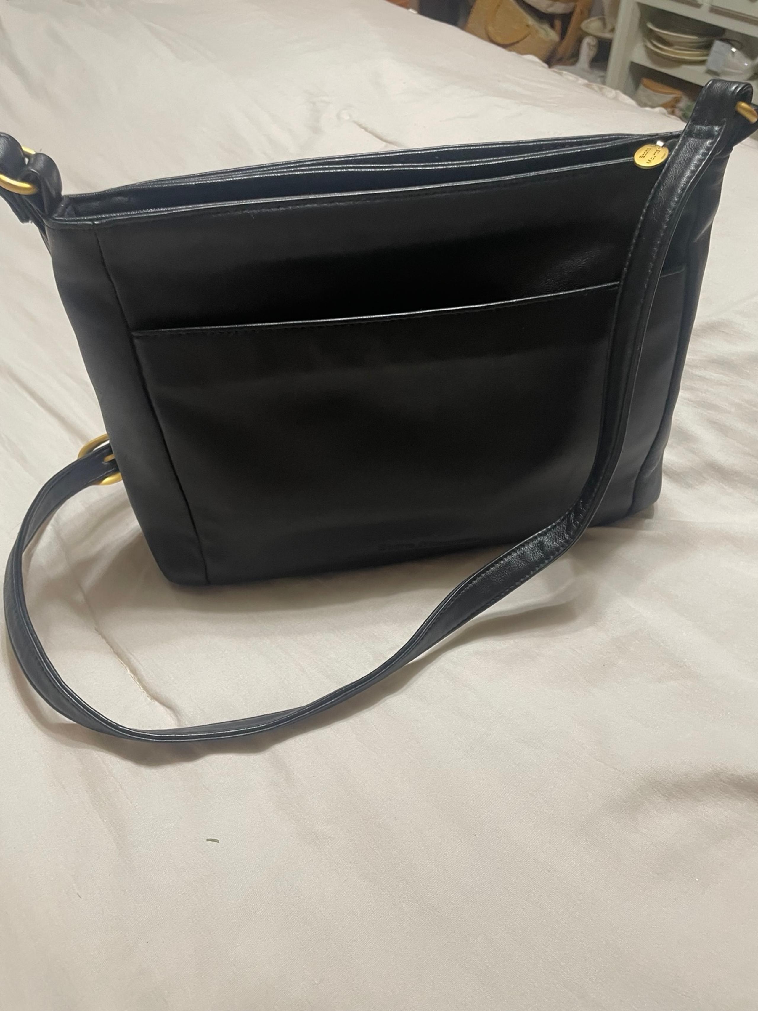 leather crossbody - Stone Mountain
