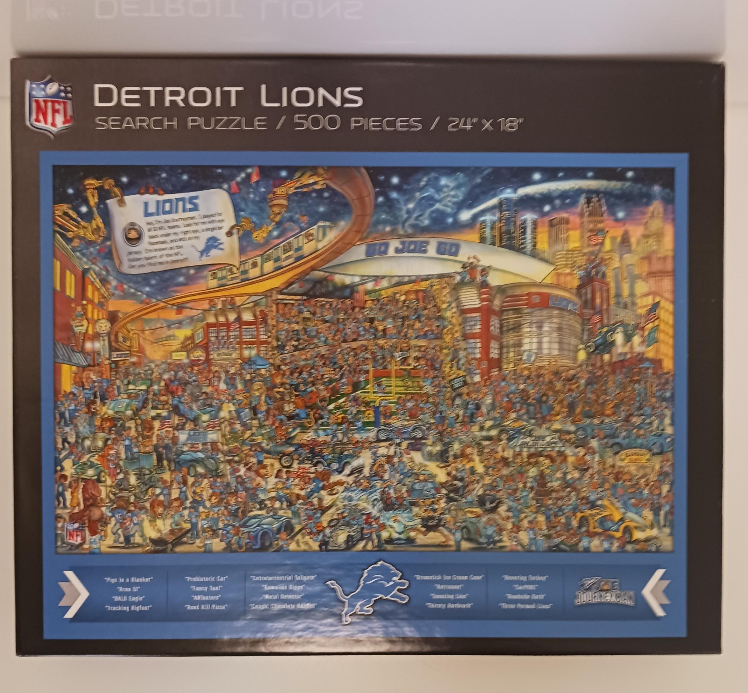 Detroit Lions Jigsaw Puzzle - NFL