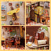 DIY 3D Book Nook Kit Mole's Apartment 253pcs HCB106