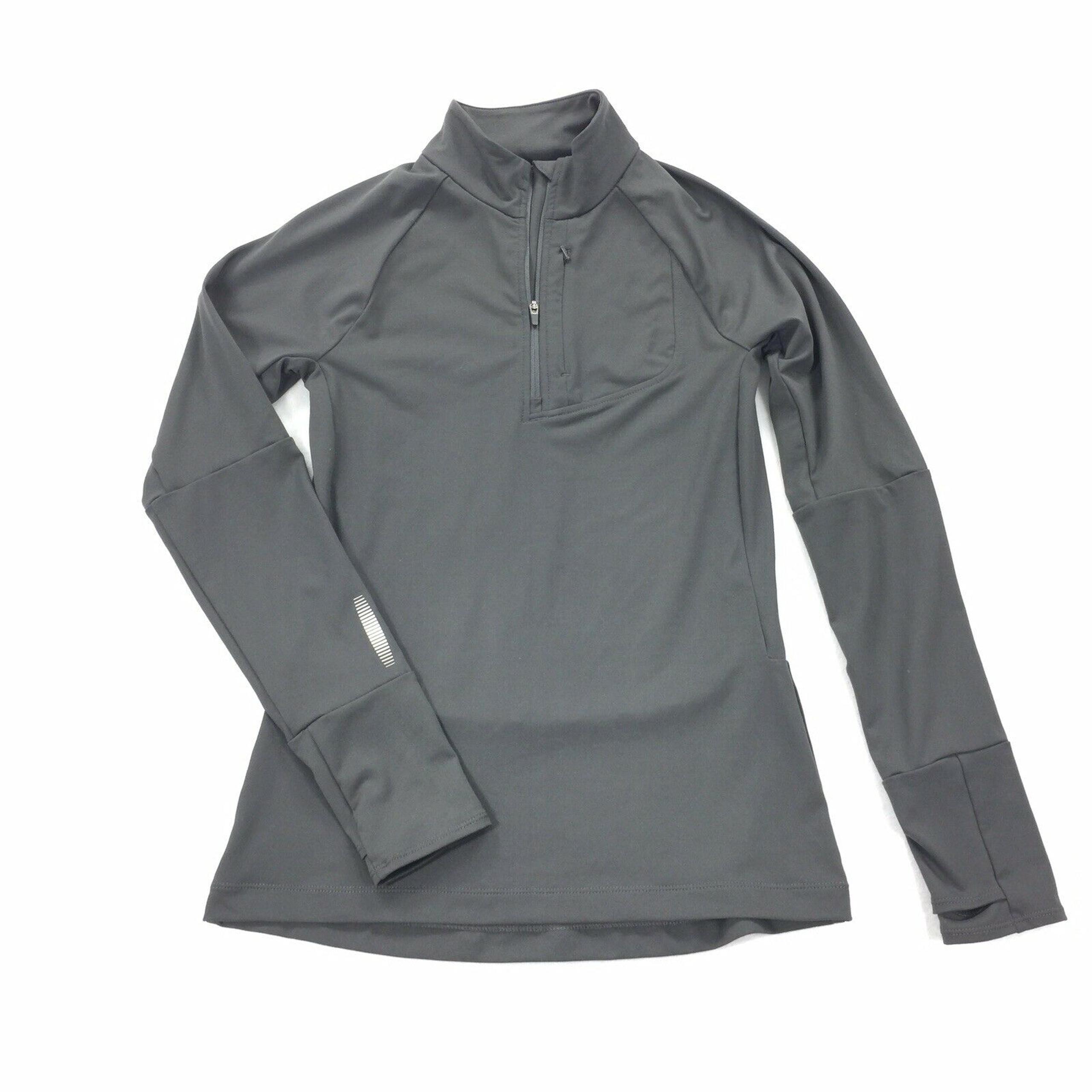 Merrell Soto Tech Select Wick Pullover Athletic Jacket Size S Womens Dark Grey