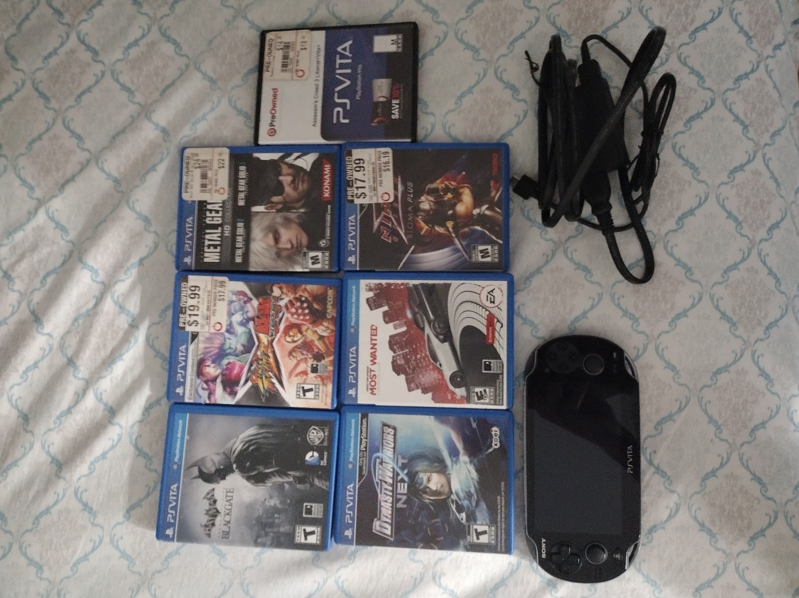 Ps vita with games